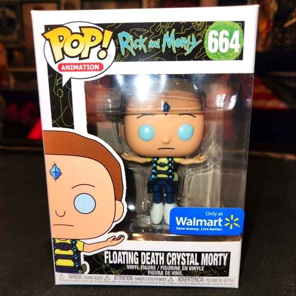 Rick And Morty Floating Death Crystal Morty Funko Pop #664 - Picture 1 of 2